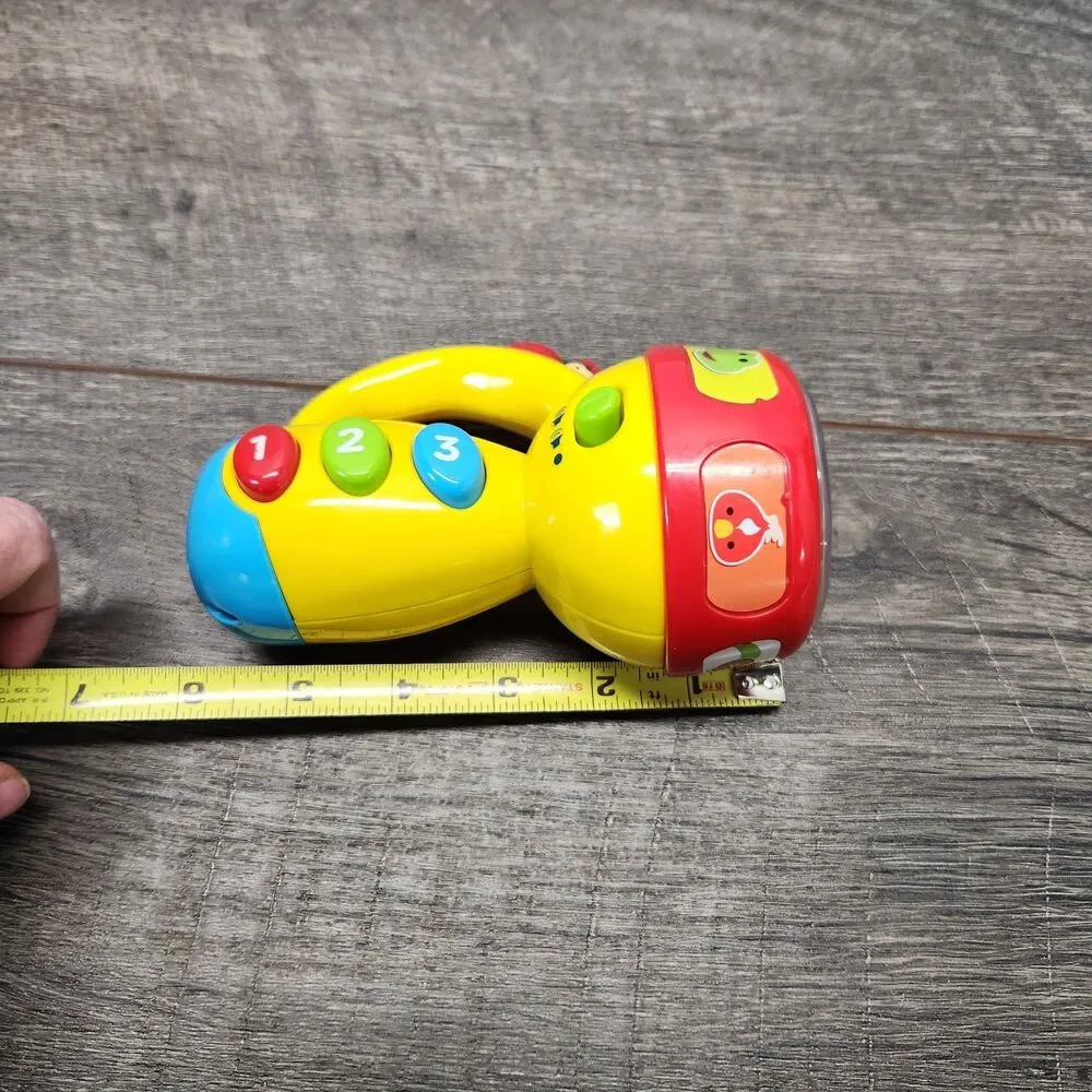 VTech Spin & Learn Color Kids Flashlight Musical & Lights Colors Works Tested